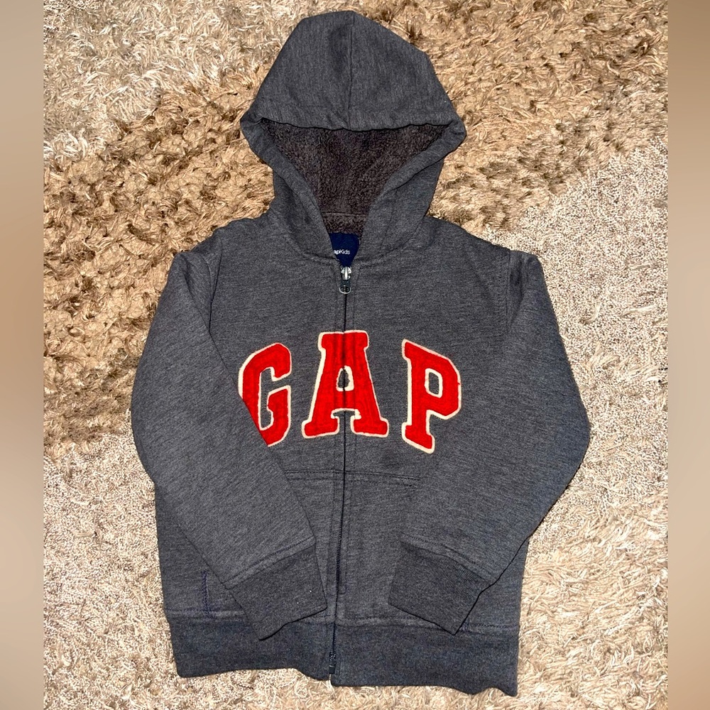 Gap Size 4-5 Sherpa Lined Jacket